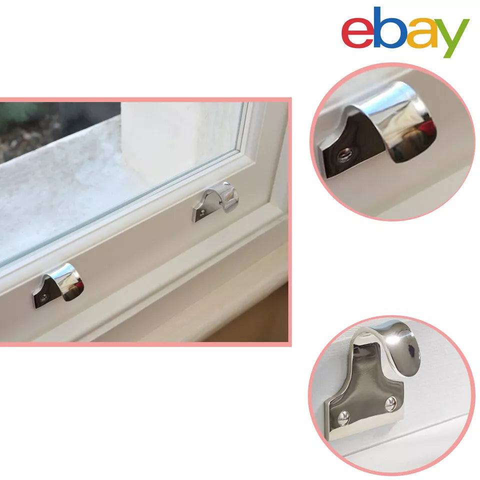 Window Sash Lift Finger Pull Slide Grip Handle Style