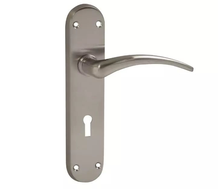 Vibe Designer Internal Door Handle Milan Door Lever Furniture Satin Chrome