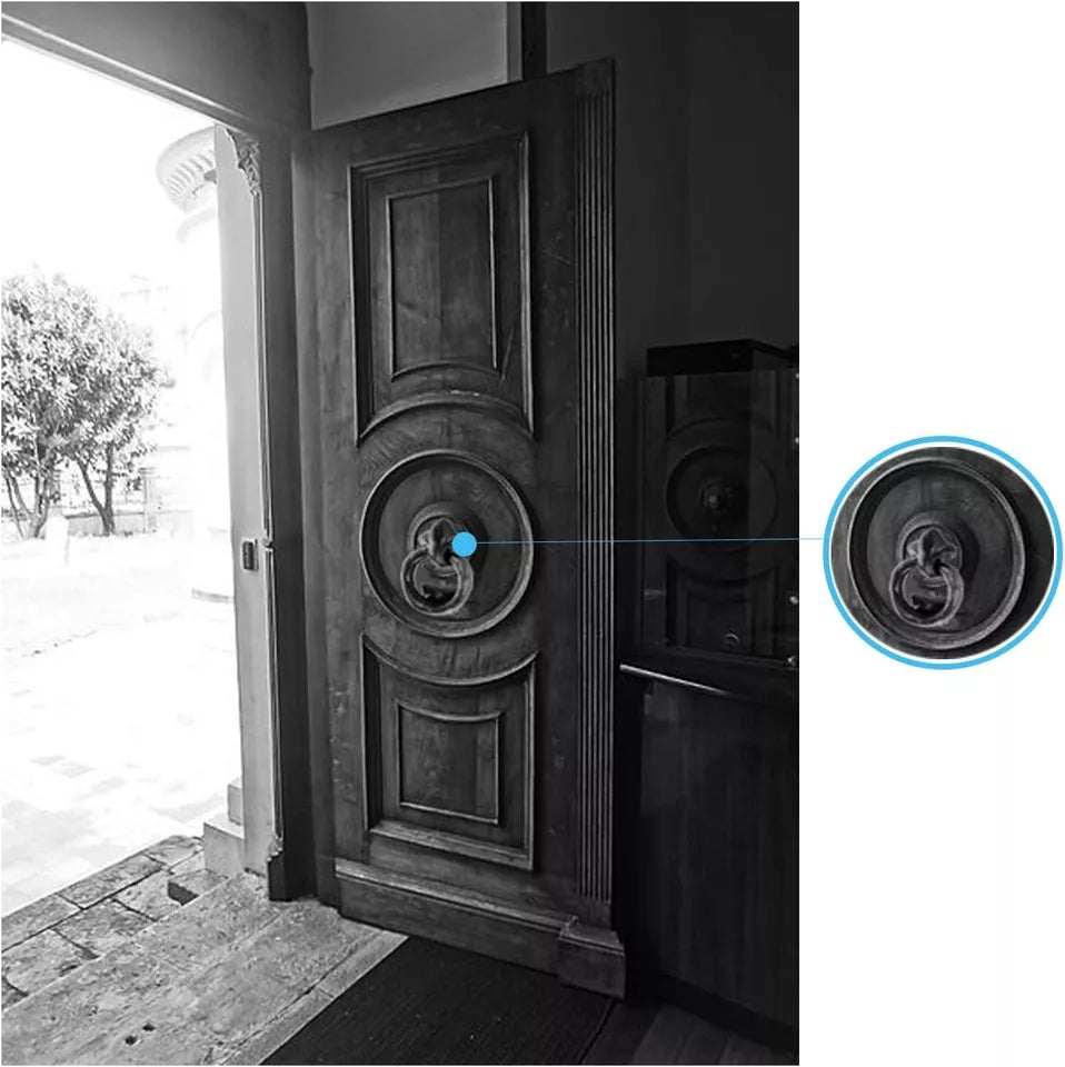 Fleur de LYS Door Fittings Handle, with Iron Letter Box Plate, Cylinder Pull