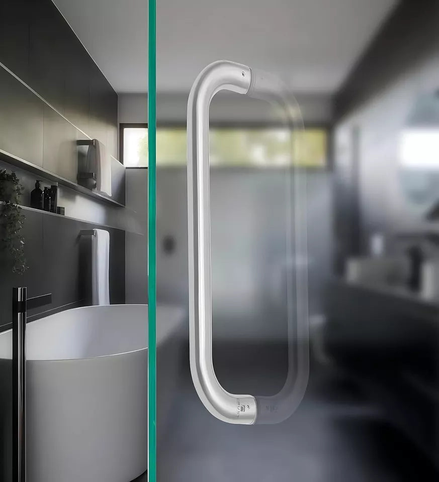 19 mm D Pull Handles Back To Back Satin Stainless Steel - Various Sizes