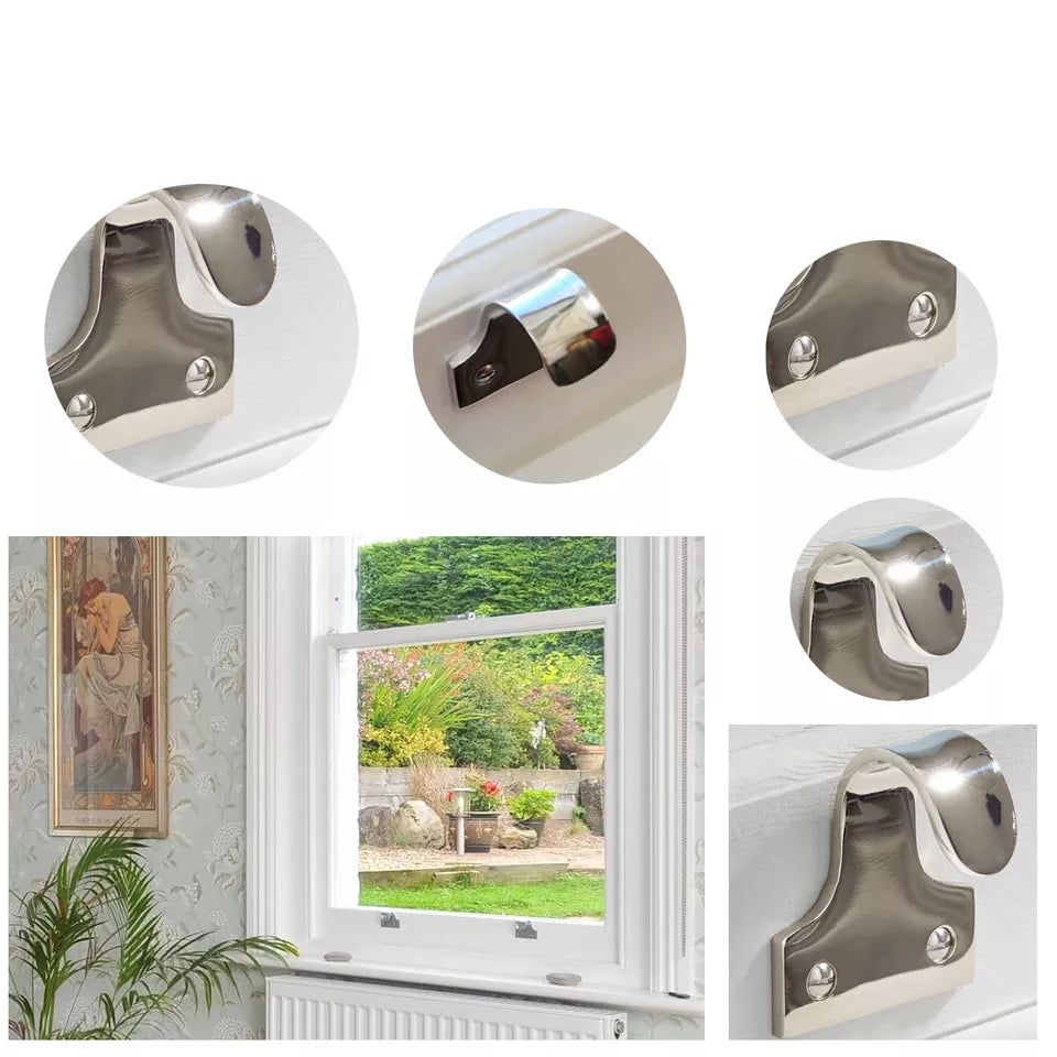 Window Sash Lift Finger Pull Slide Grip Handle Style