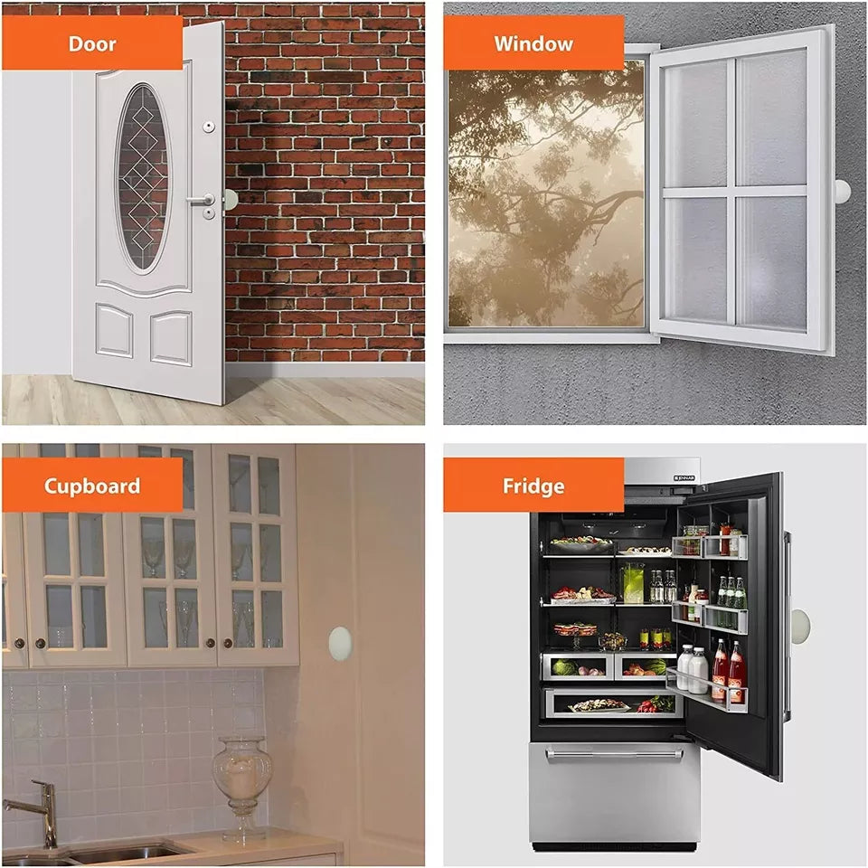 White 30mm Rubber Door Stops Door/Wall Protectors