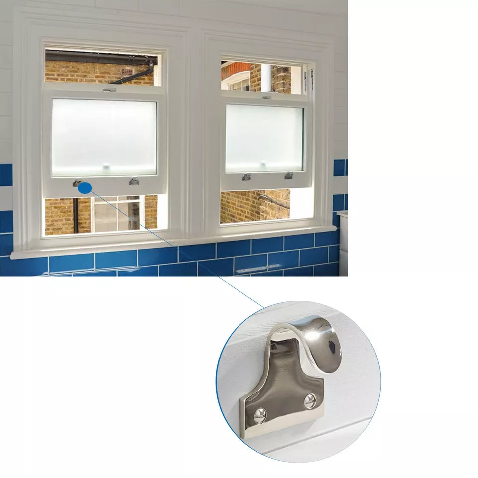 Window Sash Lift Finger Pull Slide Grip Handle Style