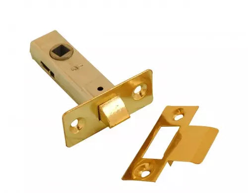 Tubular Latch Mortice Latch Door Latch Electro Brass EB 75 mm or 110 mm
