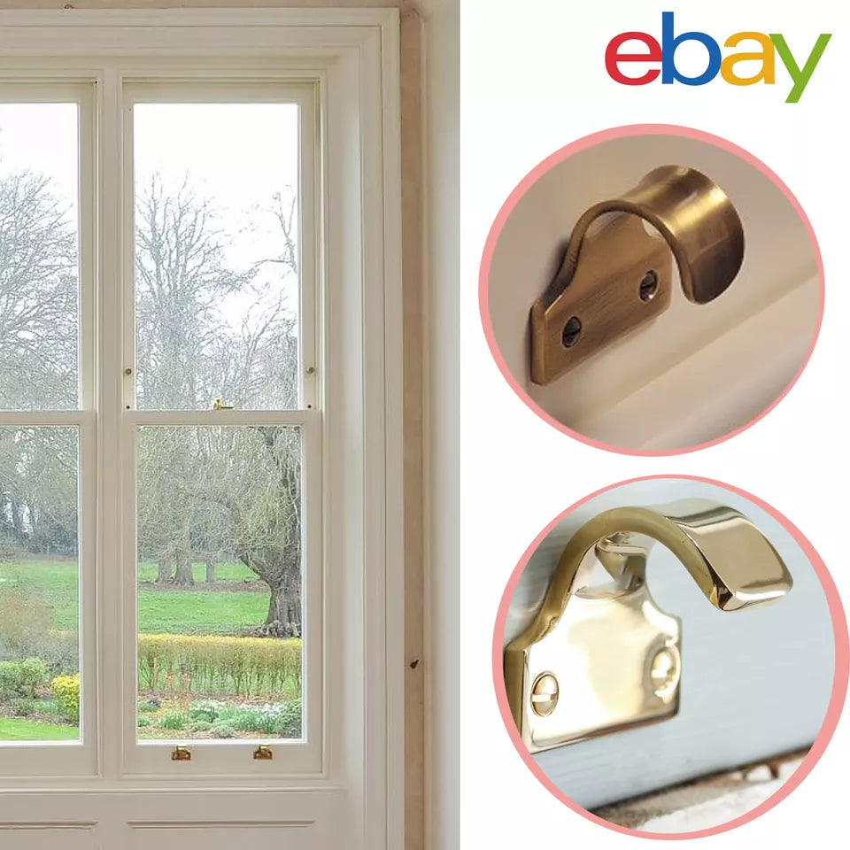 Window Sash Lift Finger Pull Slide Grip Handle Style