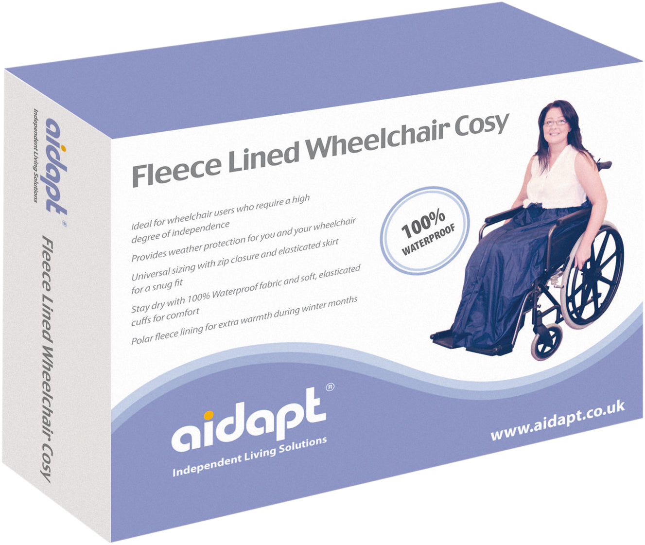 Fleece Lined Wheelchair Cosy - VA129SS