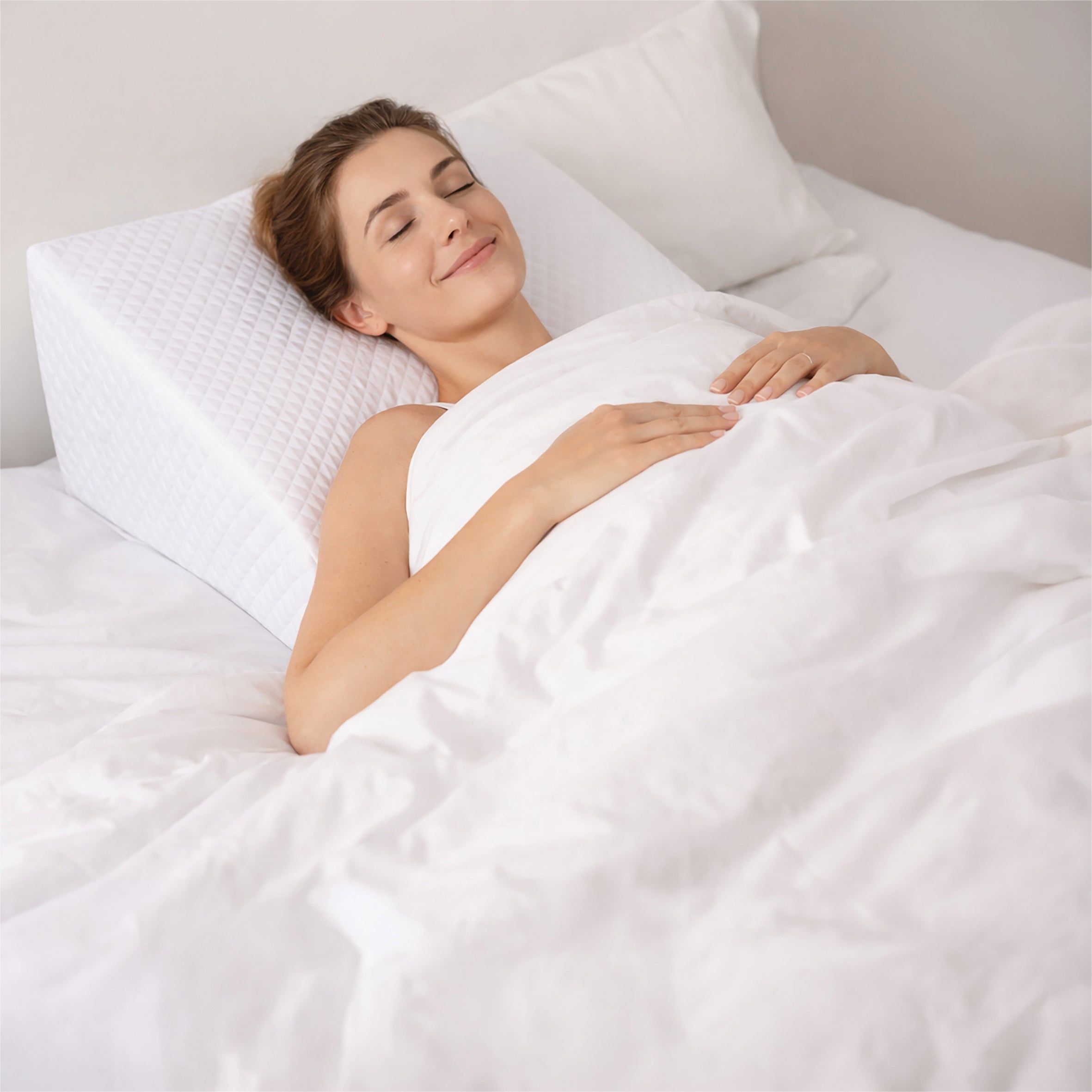 Bed Wedge Pillow with Cooling Gel Layer - VG884C