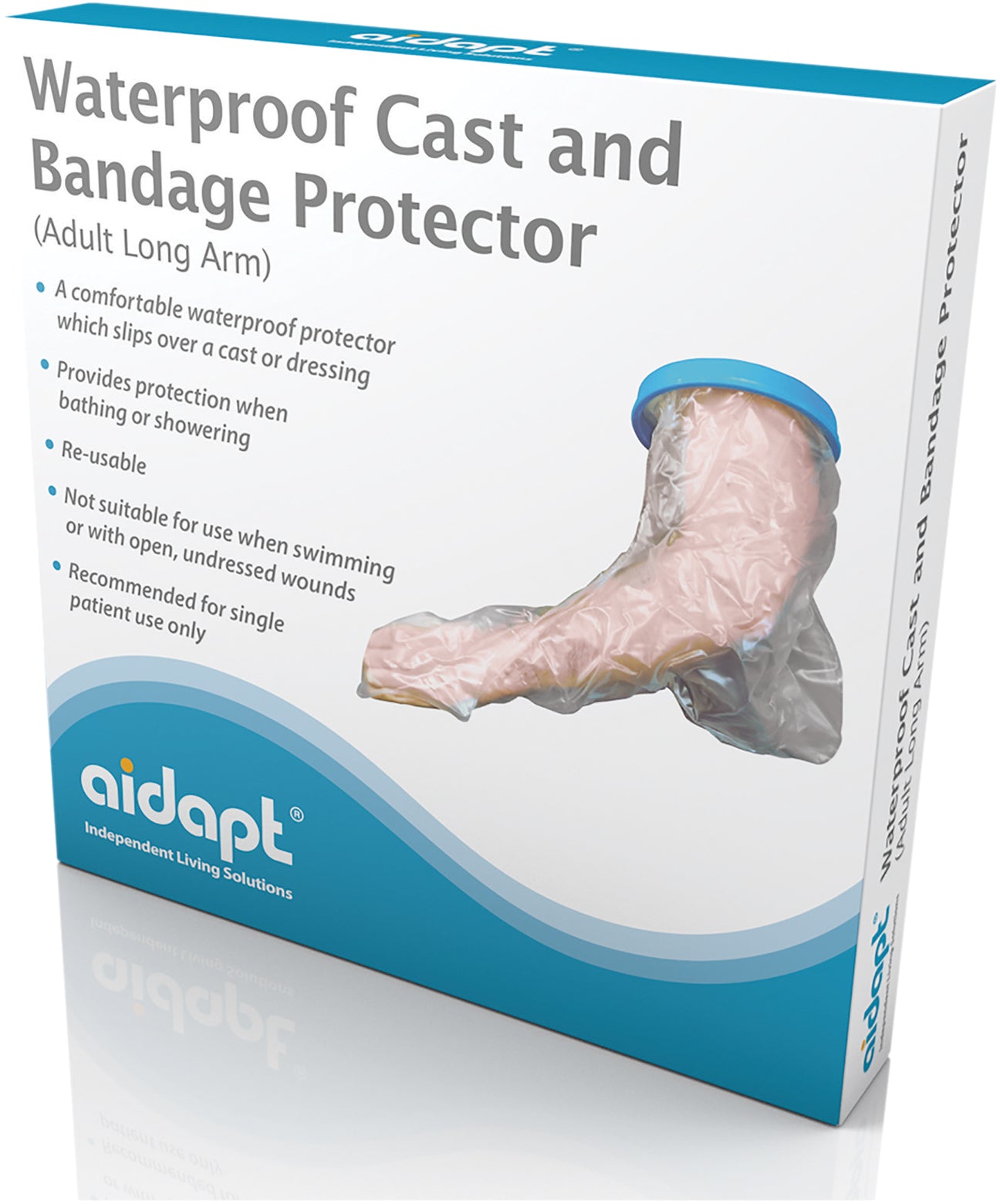 Waterproof Cast and Bandage Protector for use whilst Showering/Bathing - VM200L