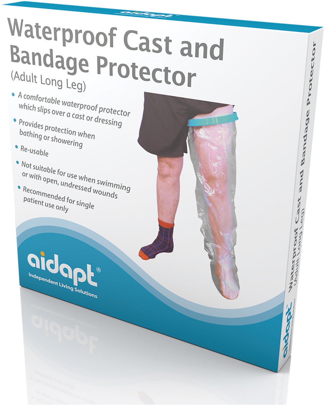 Waterproof Cast and Bandage Protector for use whilst Showering/Bathing - VM201L