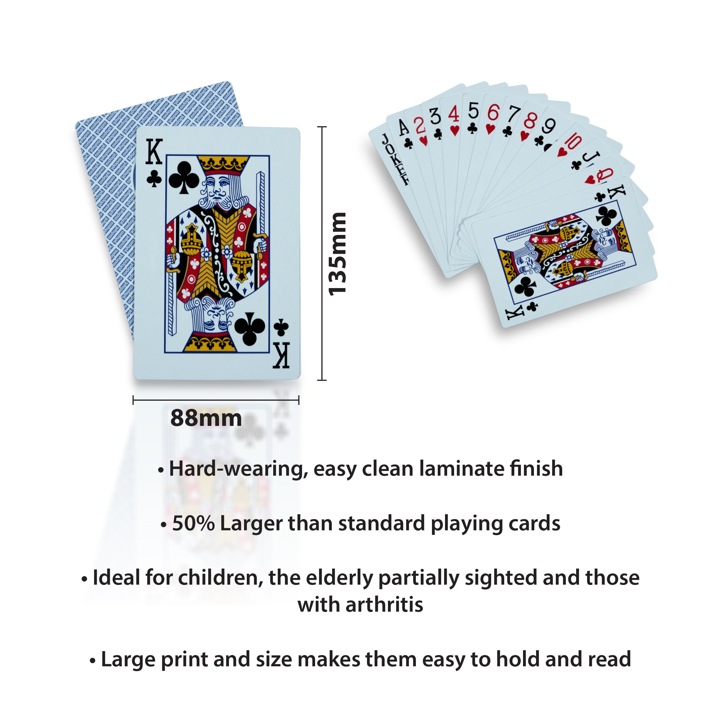 Jumbo Playing Cards - VM704