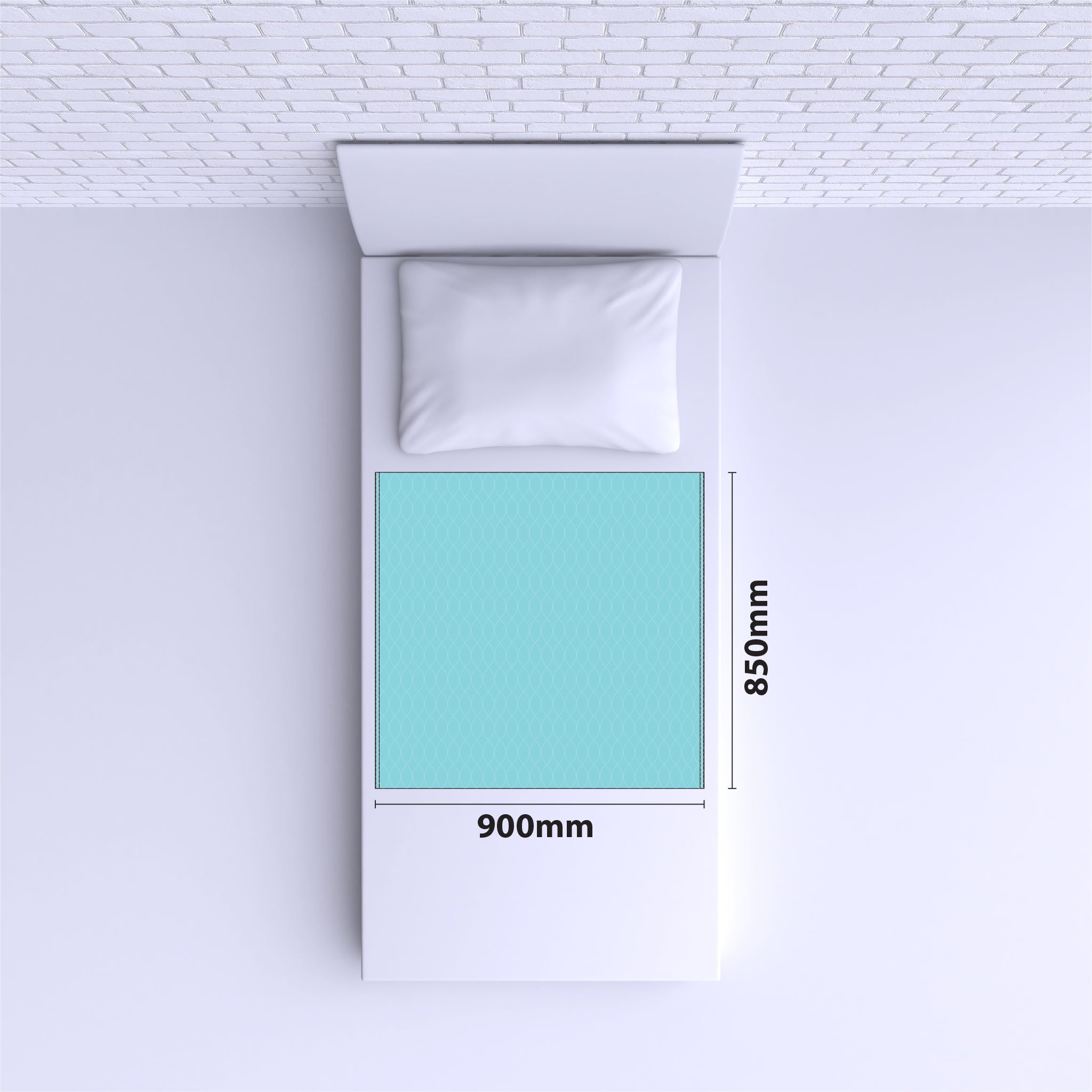 Washable Incontinence Bed Pads - Pack of 2 - VM842C
