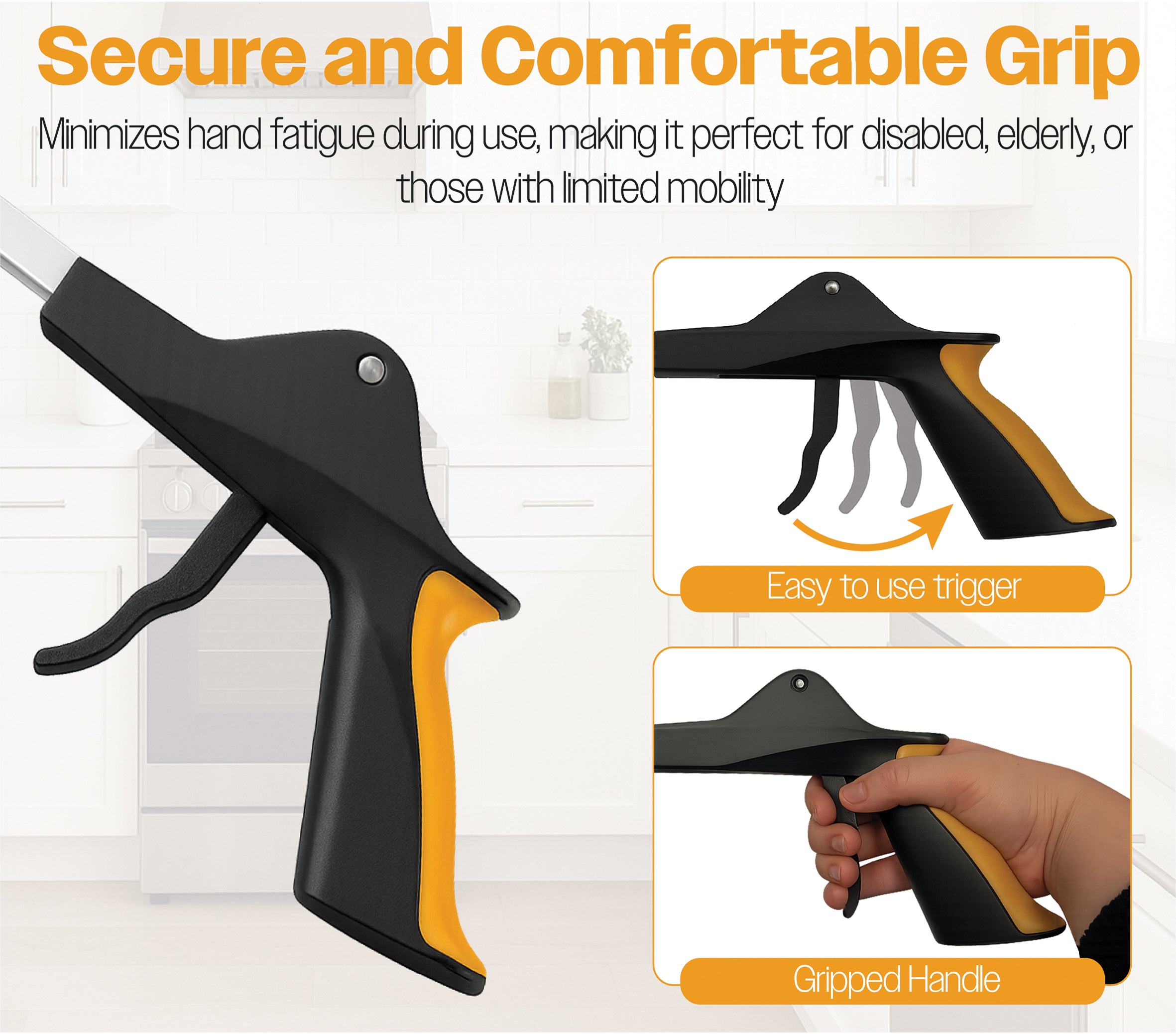 Folding Deluxe Handy Reacher (32