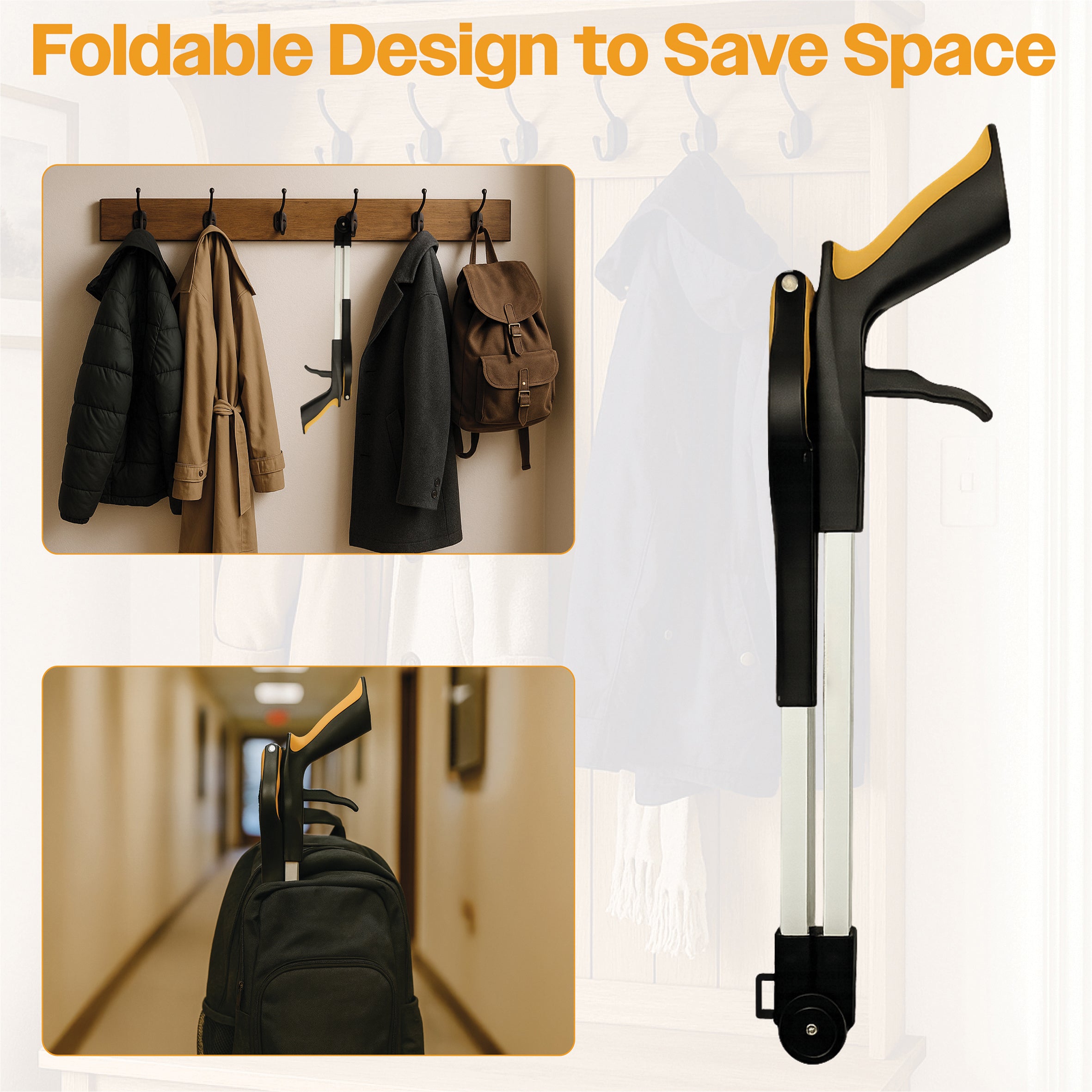 Folding Deluxe Handy Reacher (32