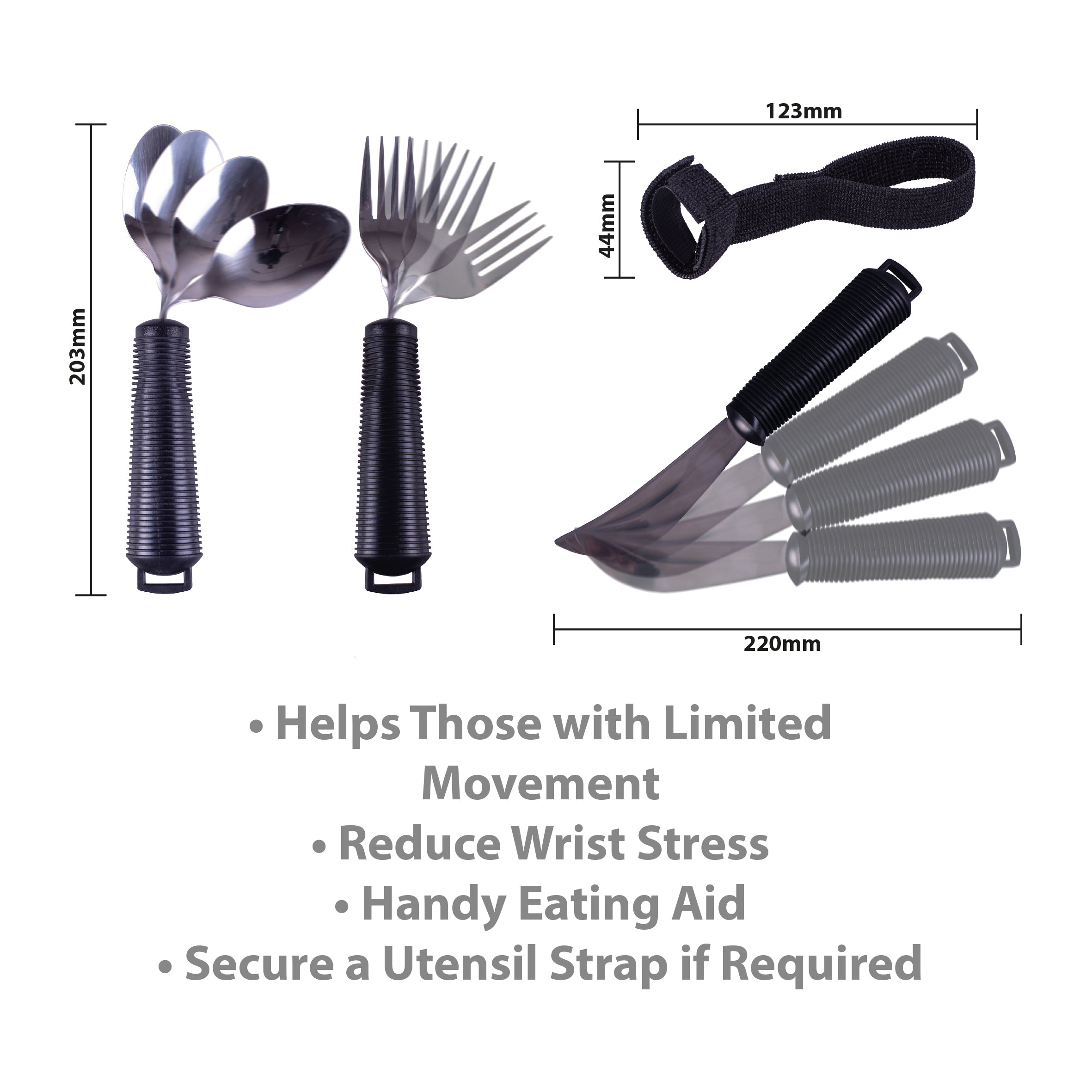 Bendable Cutlery Set (6 piece) - VM914