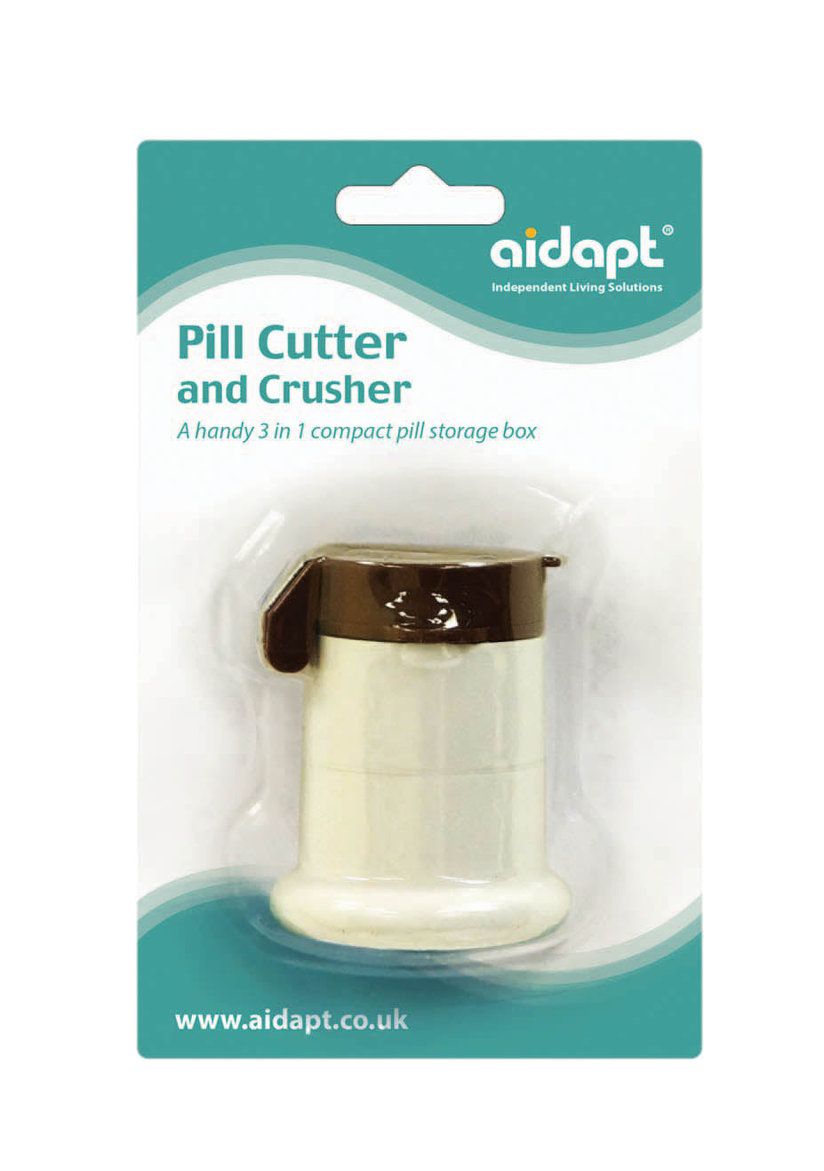 3-in-1 Pill Cutter, Crusher and Storage - VM927A