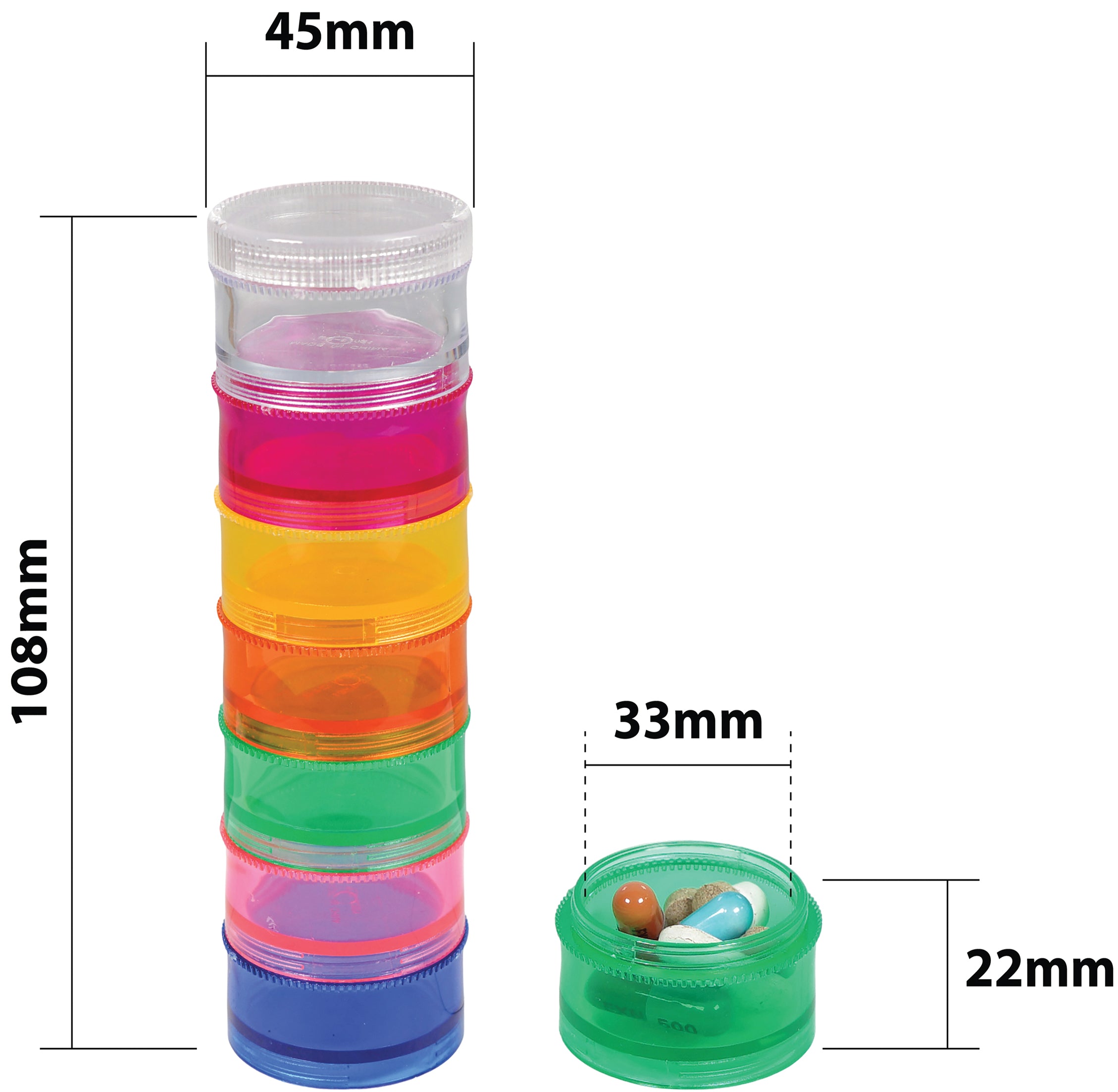 Stackable Pill Dispensing Tower - VM930AA