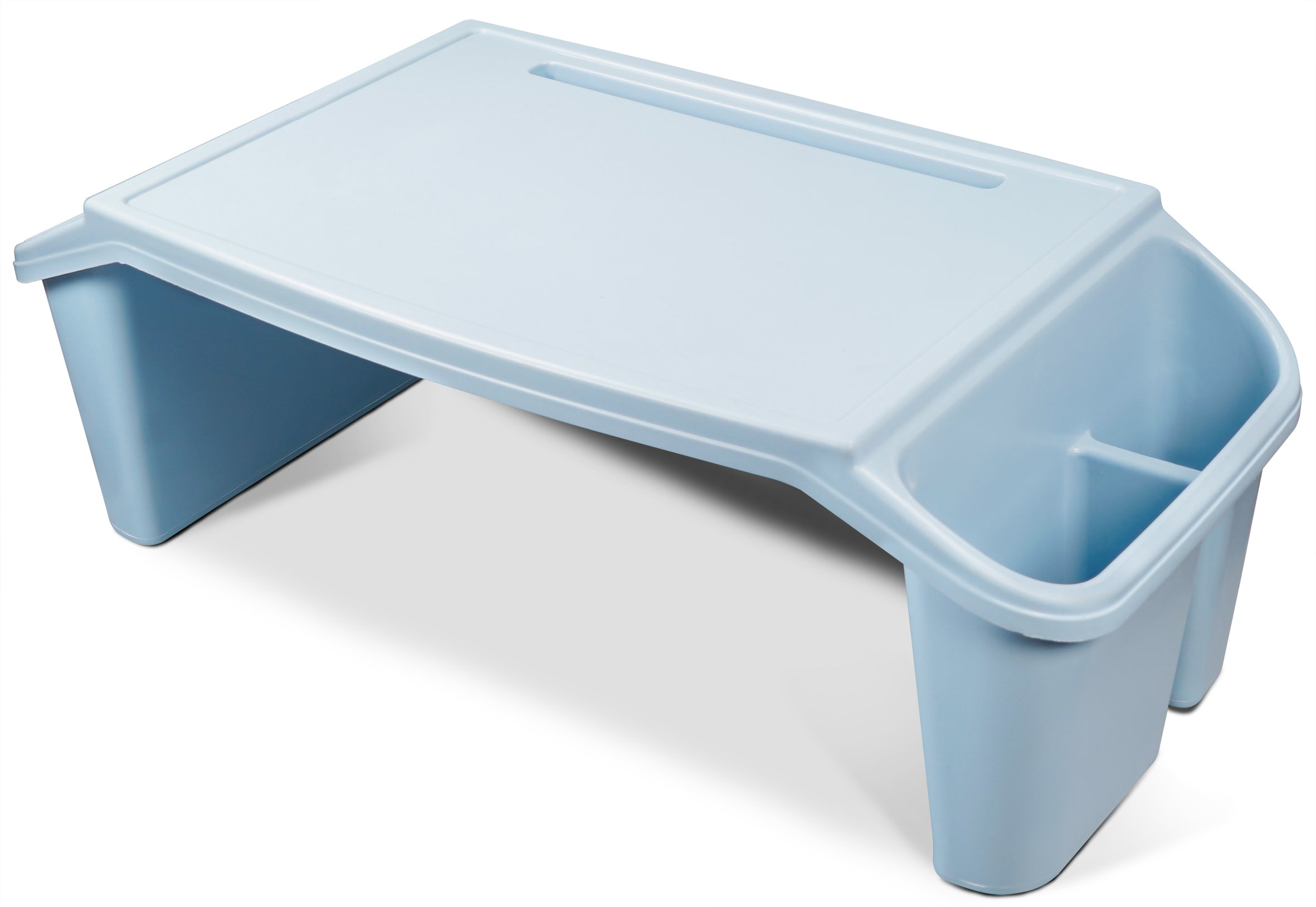 Plastic Bed Tray with Side Storage - VM938H