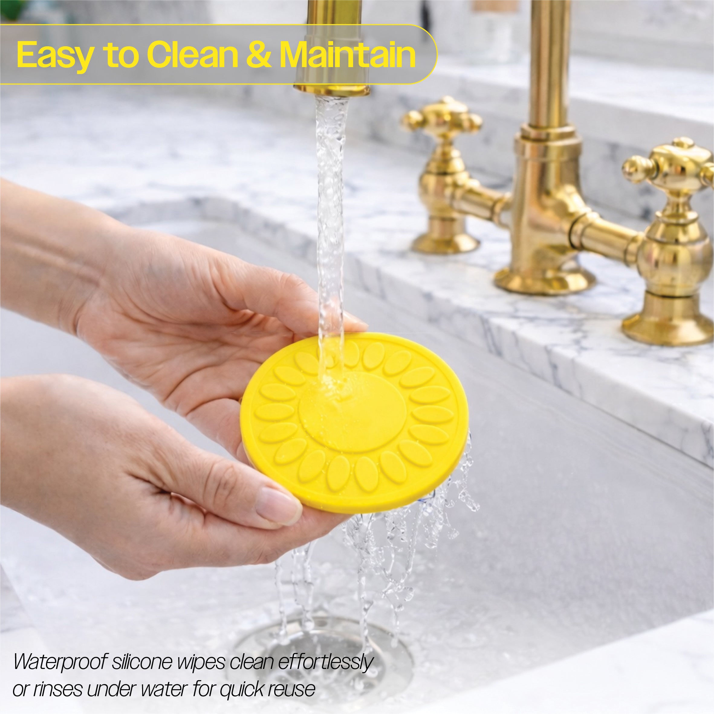 Non Slip Silicone Coaster - VM989BY