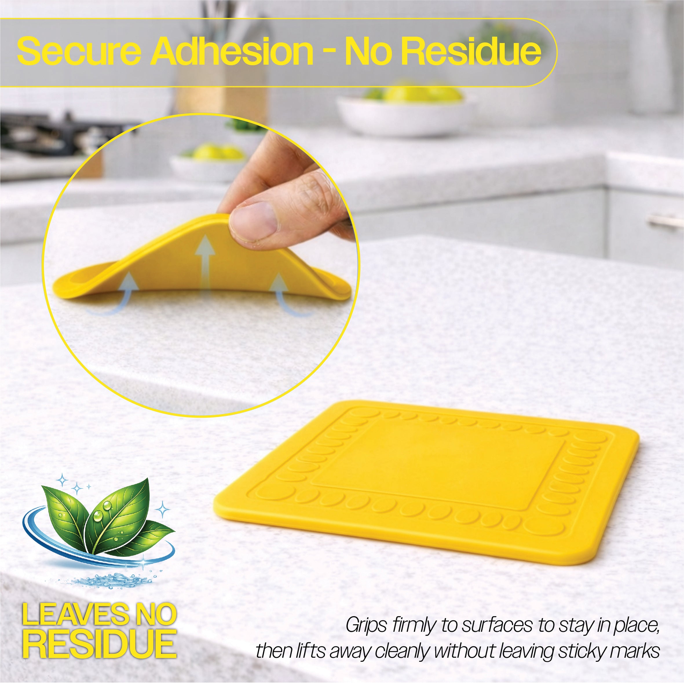 Non Slip Silicone Coaster - VM990BY