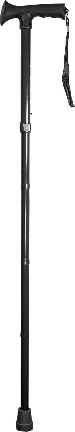 Folding Adjustable Walking Stick With Ergonomic Handle - VP155EA