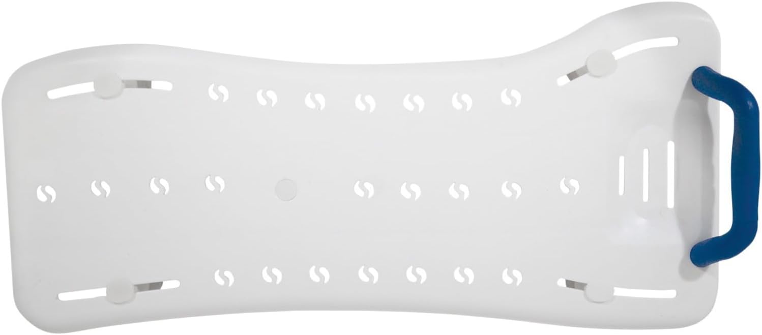 Aidapt White Adjustable Bath Transfer Board With Handle 463-680mm - VR110