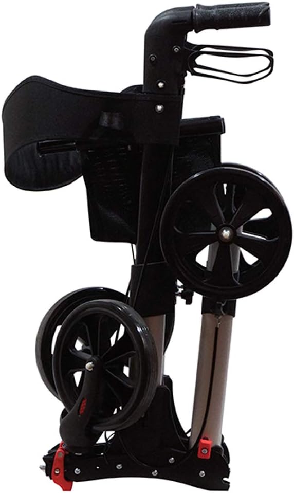 Deluxe Fold Flat Rollator - VP185G