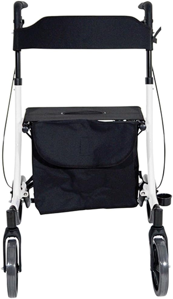 Deluxe Ultra Lightweight Folding 4 Wheeled Rollator