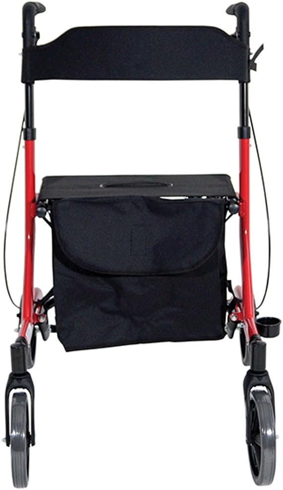 Deluxe Ultra Lightweight Folding 4 Wheeled Rollator
