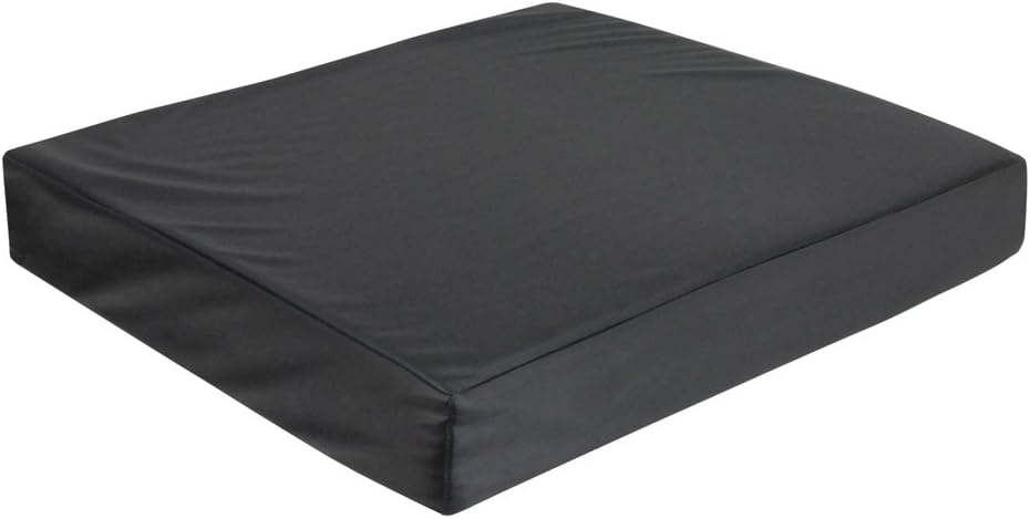 Memory Foam Vinyl Wheelchair Cushion - VA123SA