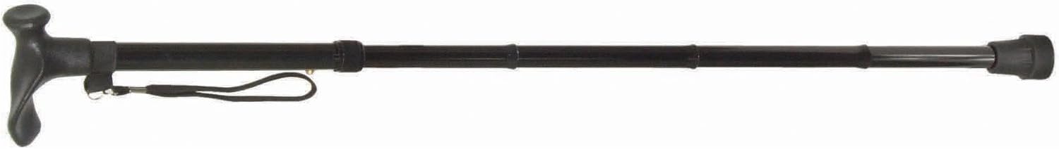 Aidapt Left Handed Fold Down Adjustable Height Lightweight Walking Stick - VP155