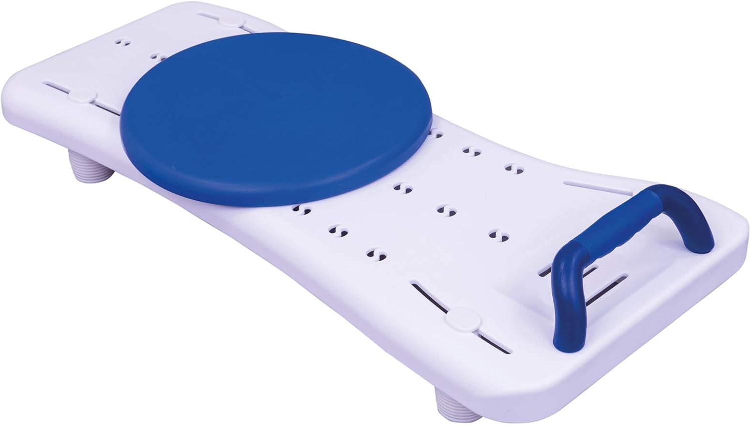 Aidapt Adjustable Bath Transfer Board With Grab Handle & Turntable - VR110T