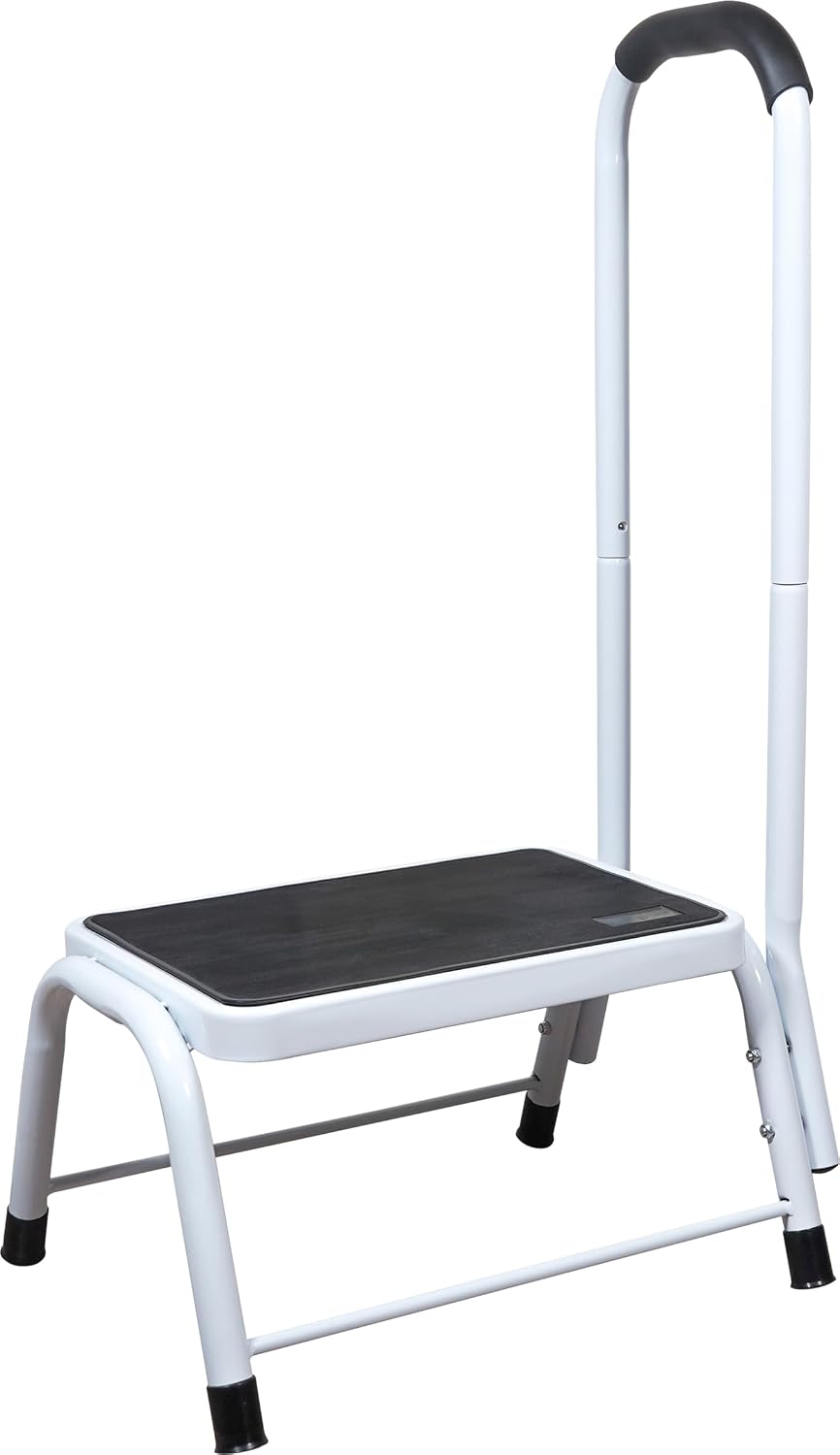 Step Stool with Handrail