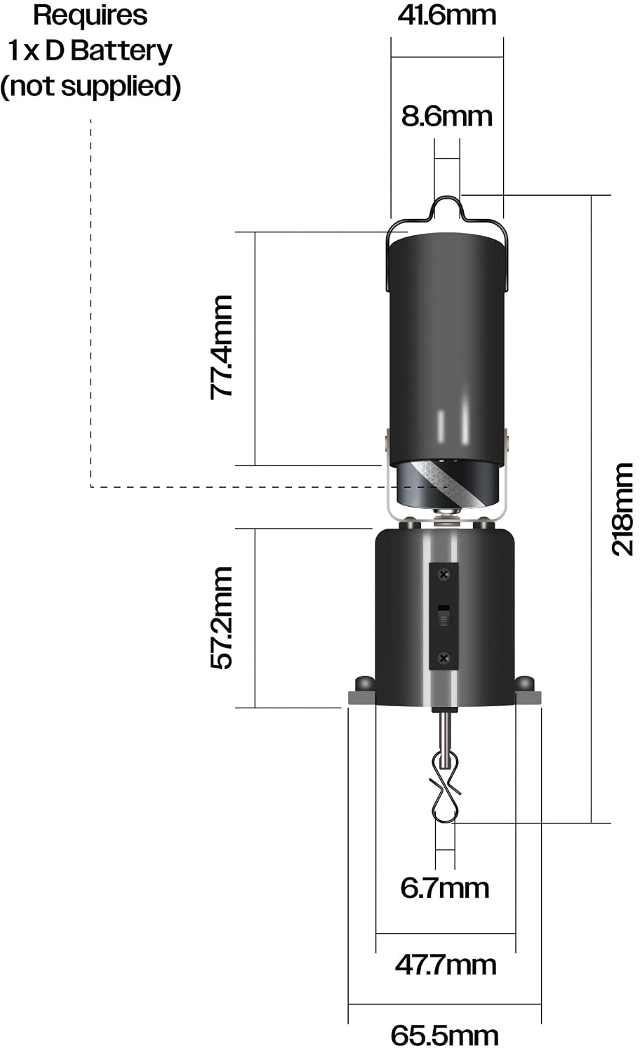 Soundlab Battery Powered Mirror Ball Motor - G007NW