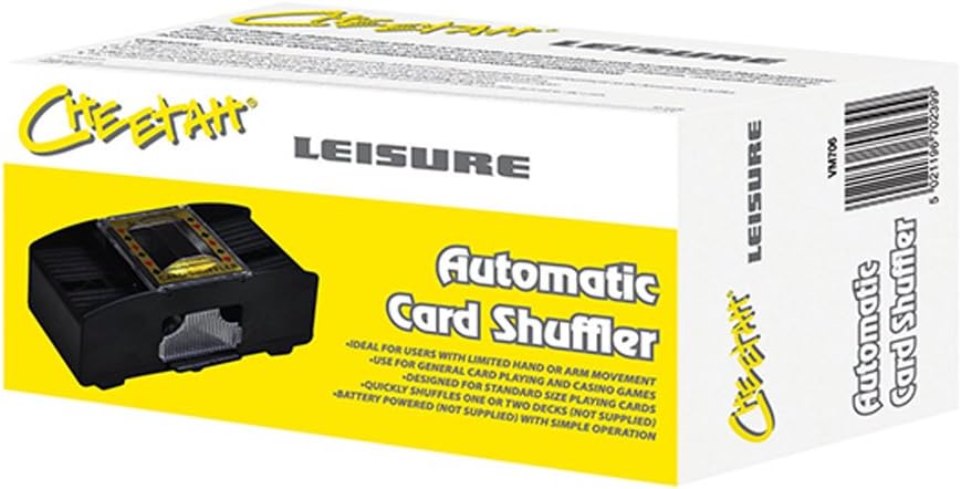 Aidapt Automatic Card Shuffler for 1 or 2 Decks - VM706