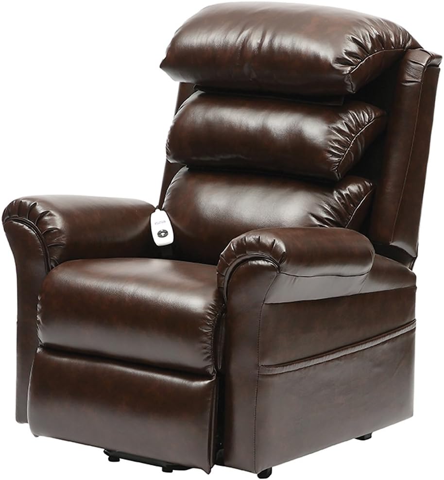 Ecclesfield Series Wall Hugging Rise & Recliner - Chenille Material - VG700BR