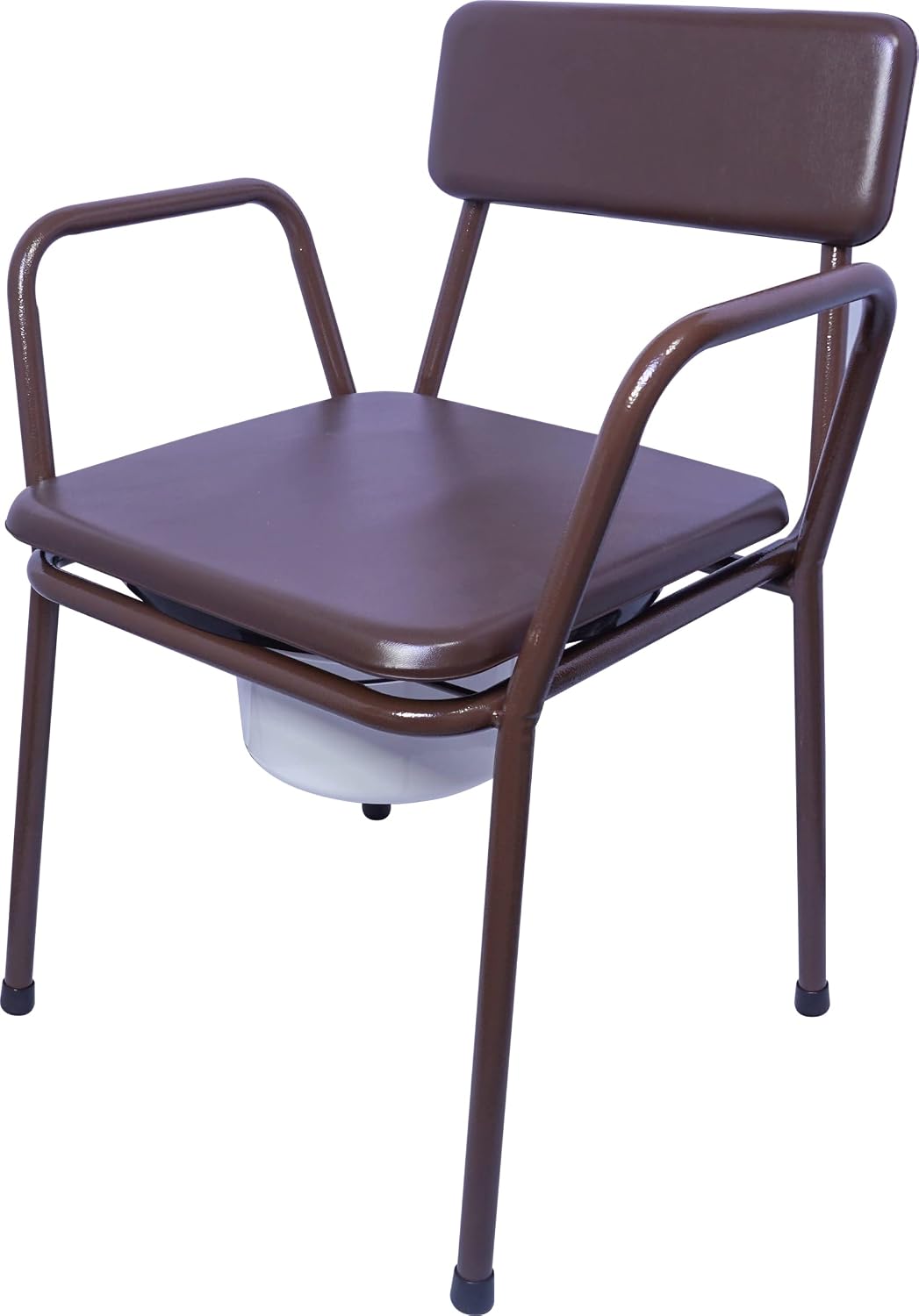 Aidapt Bedside Commode Chair With Padded Seat & Backrest - VR160X