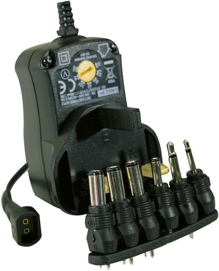 Electrovision Multi-Voltage Power Supply 3-12V DC - P003C