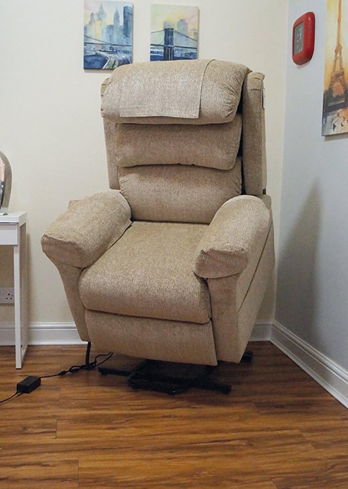 Ecclesfield Series Wall Hugging Rise & Recliner - Chenille Material - VG700BR