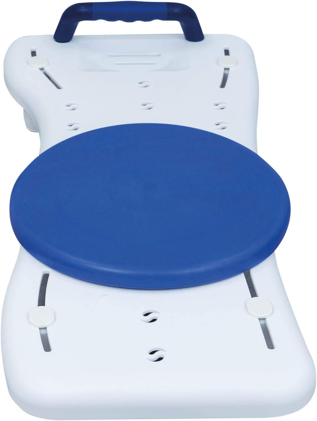 Aidapt Adjustable Bath Transfer Board With Grab Handle & Turntable - VR110T