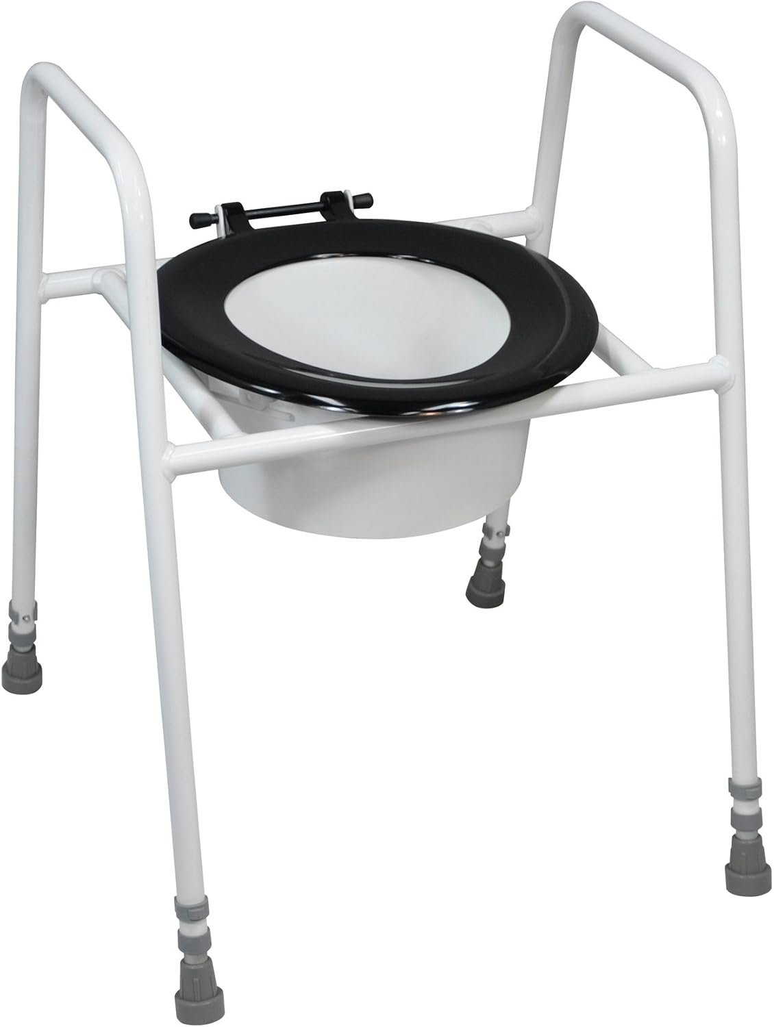 Aidapt Height Adjustable Raised Over Toilet Seat With Arms - VR157