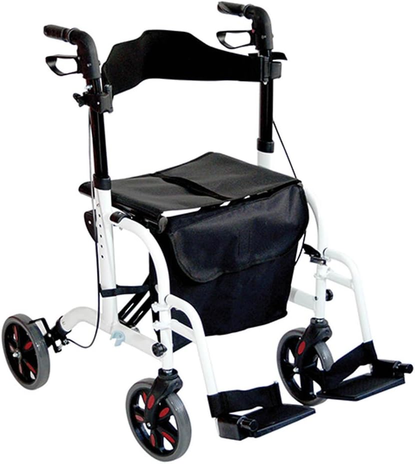 Duo Deluxe Rollator and Transit Chair in One
