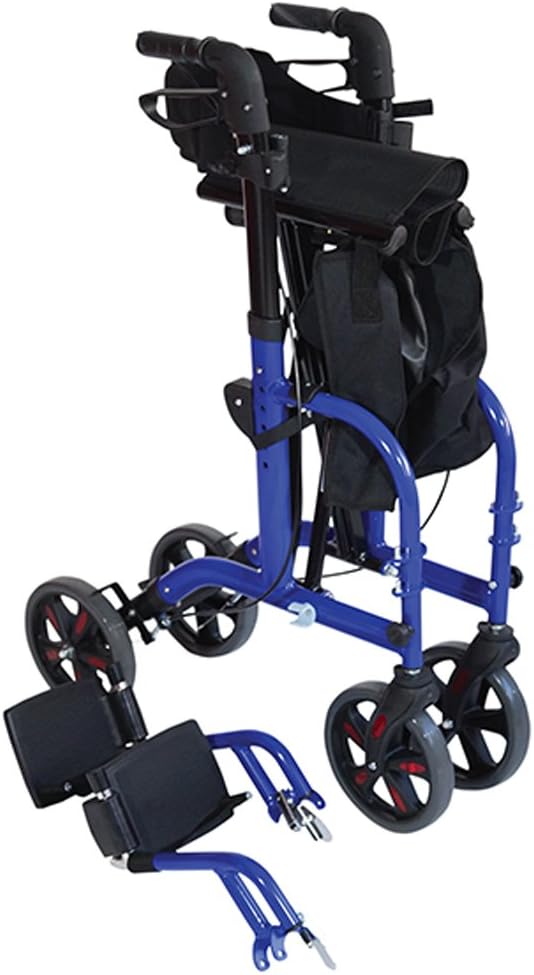 Duo Deluxe Rollator and Transit Chair in One