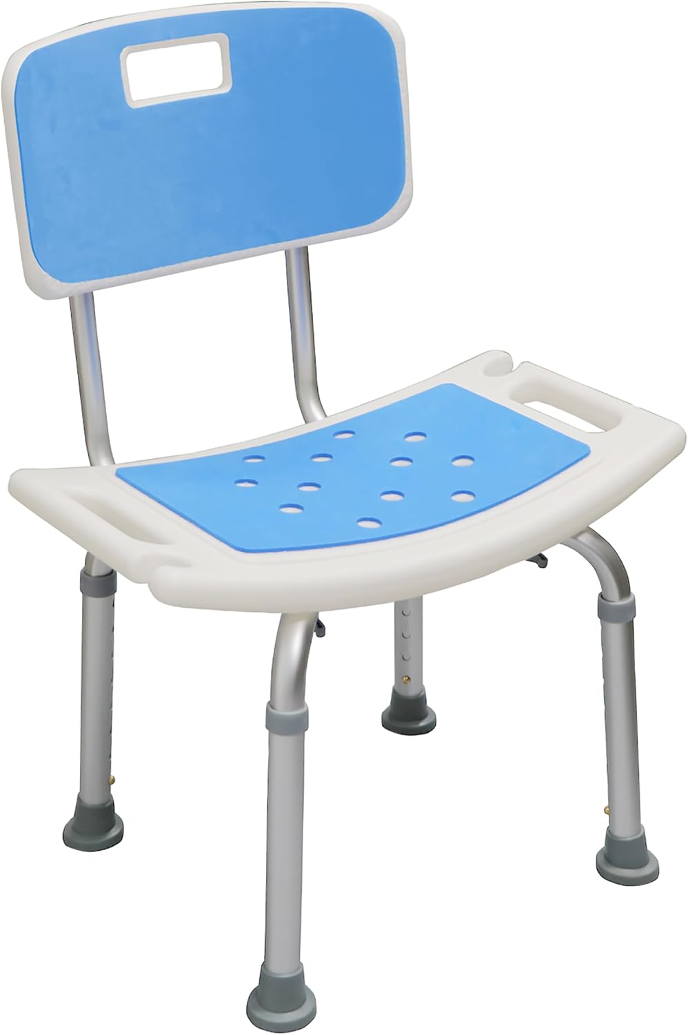 Shower Stool With Back and Padding - VB540W