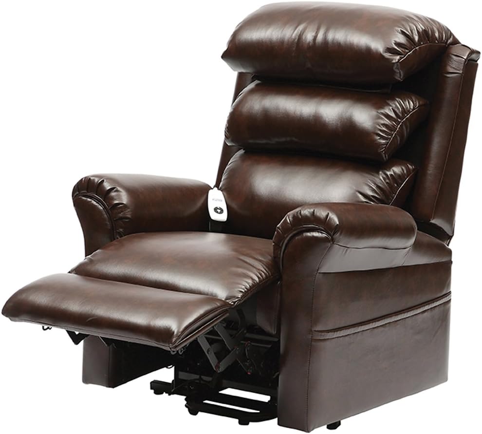 Ecclesfield Series Wall Hugging Rise & Recliner - Chenille Material - VG700BR