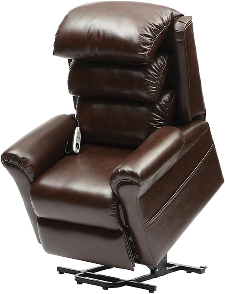 Ecclesfield Series Wall Hugging Rise & Recliner - Chenille Material - VG700BR