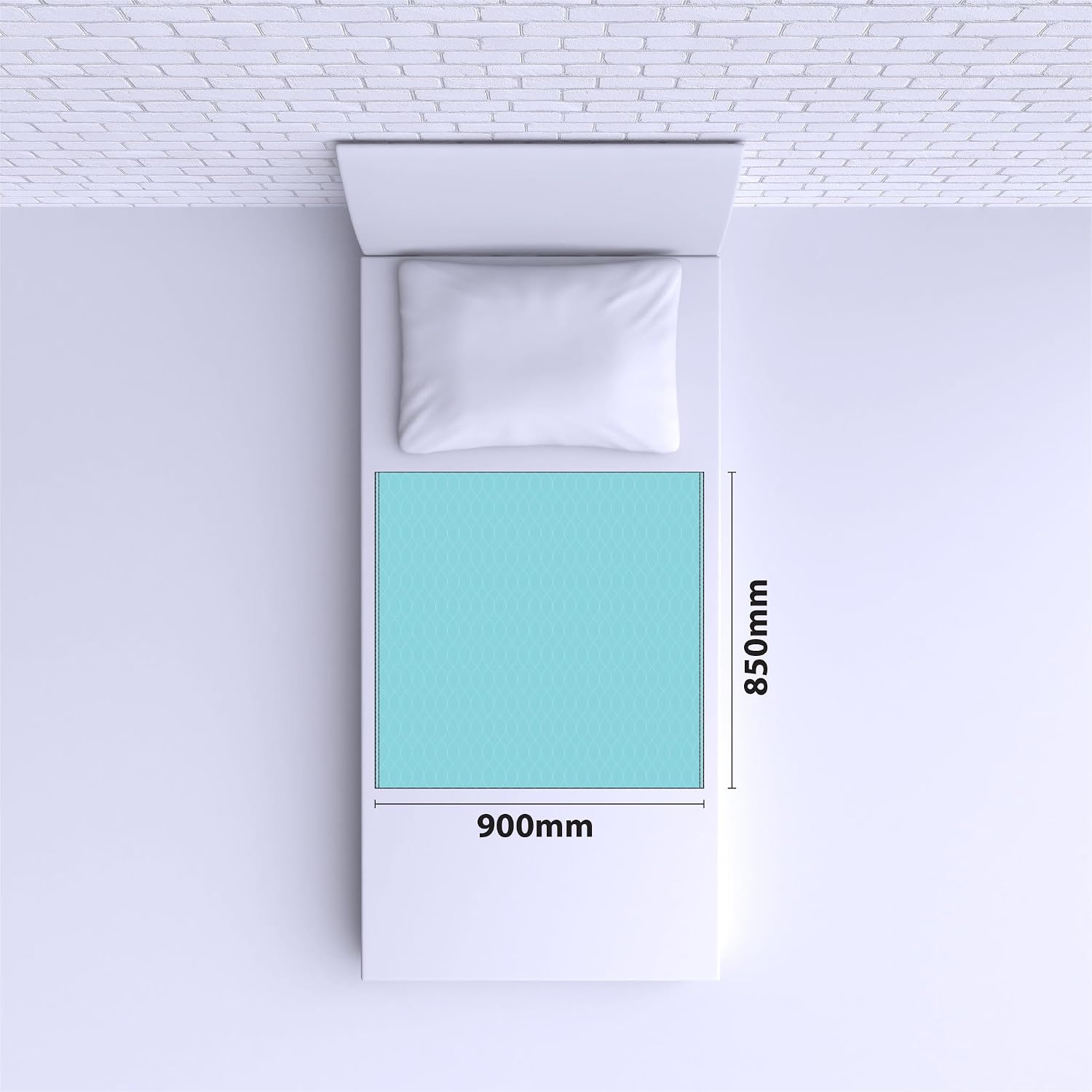 Washable Incontinence Bed Pads - Pack of 2