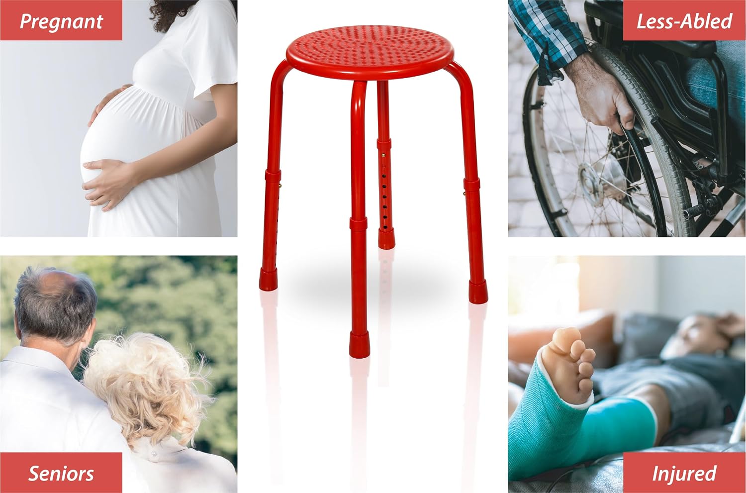 Multi-Purpose Adjustable Stool - VB511A