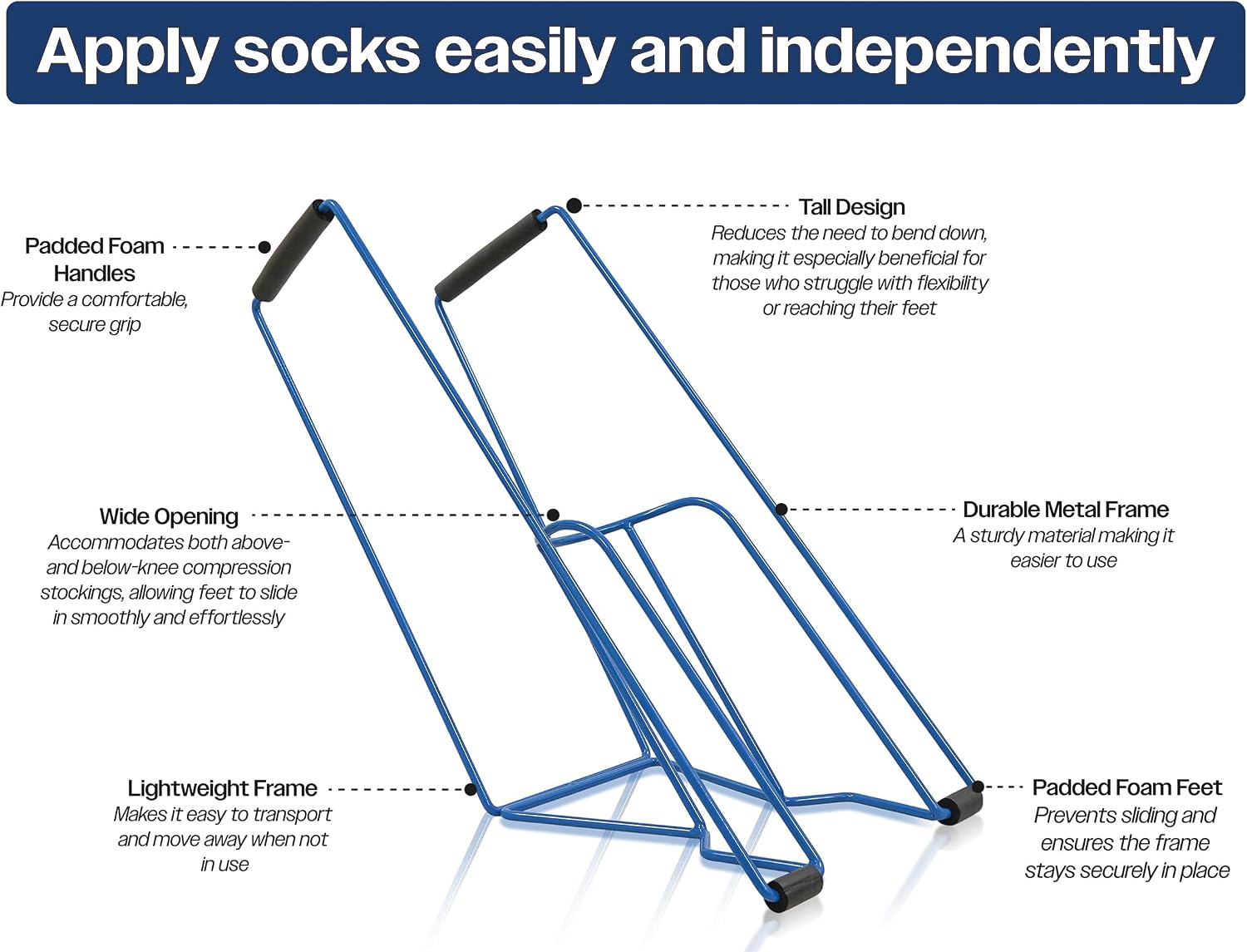 Tall Compression Stocking Frame - VM947C