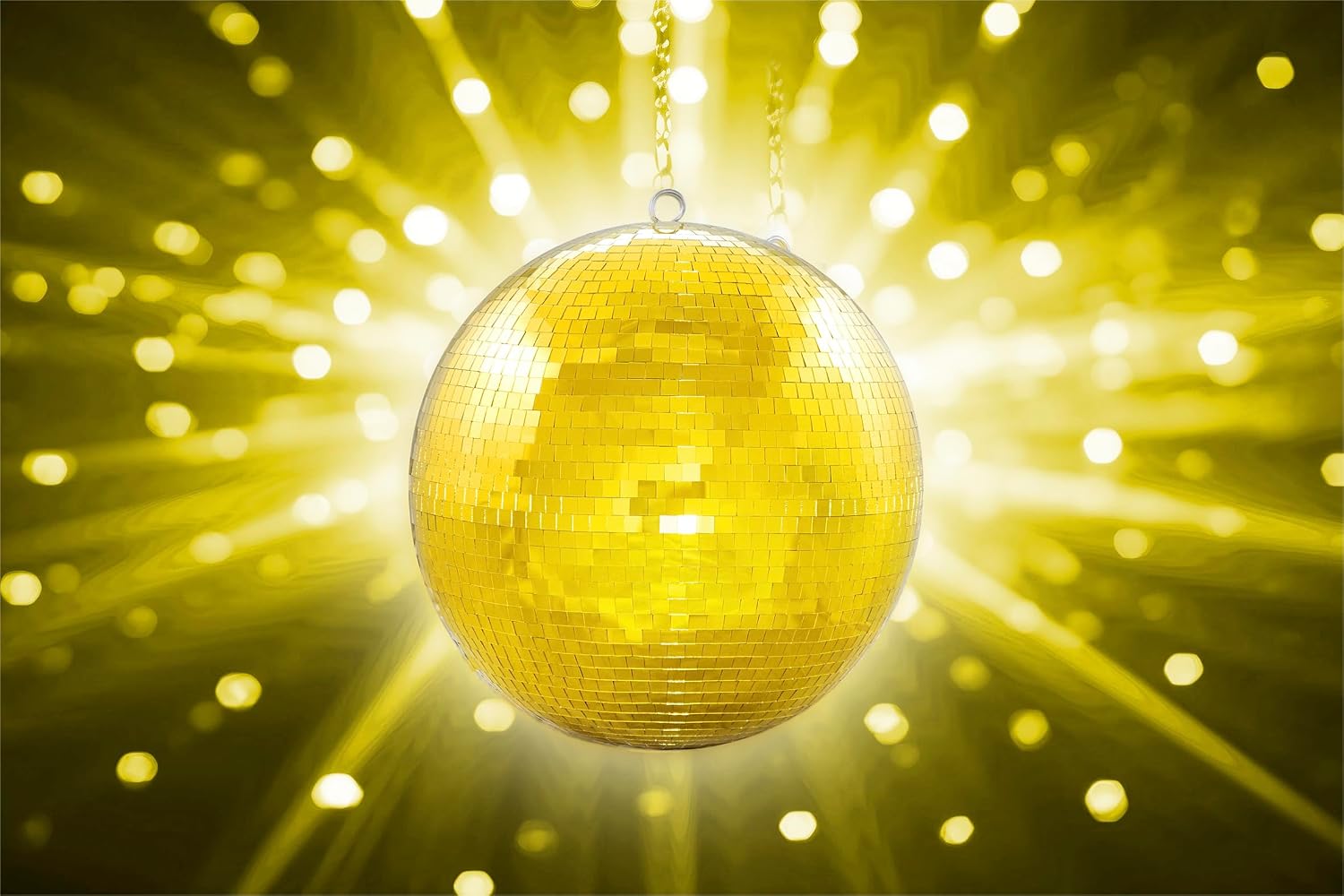 400mm Lightweight Mirror Ball Gold - G007GF