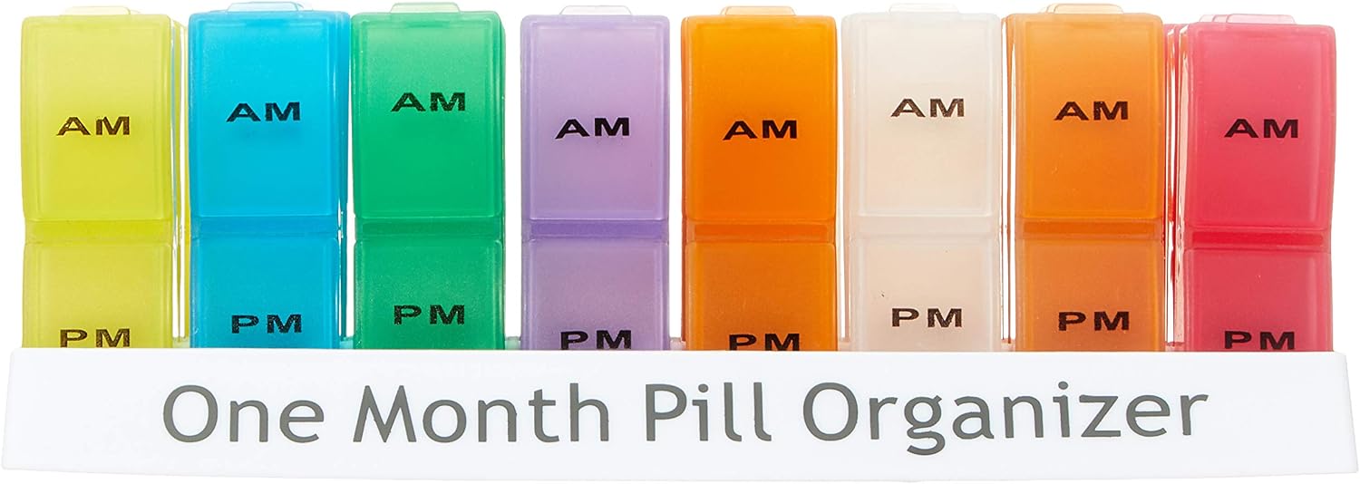 Colourful One Month Pill Organiser - VM931AC